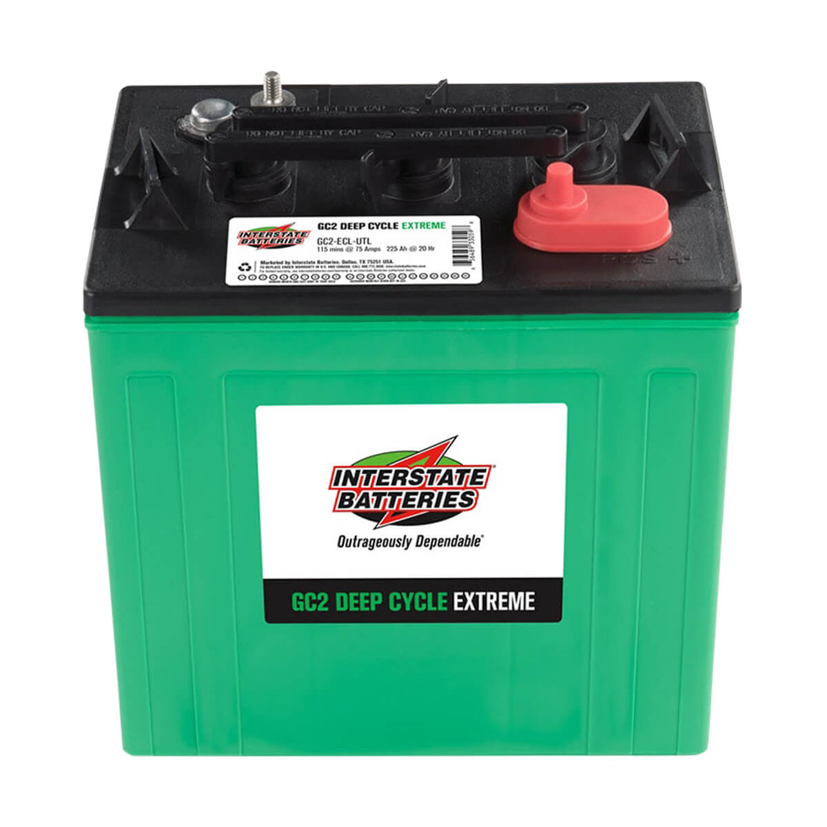 6 volt golf cart battery