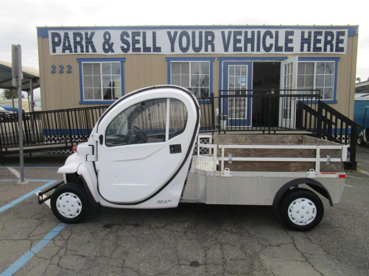 Gem cart golf electric seater 72v nev offerup e825 2001 vehicle