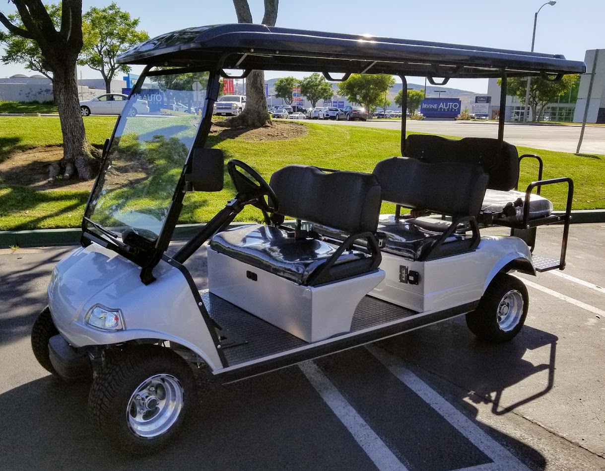 Evolution 6 seater golf cart