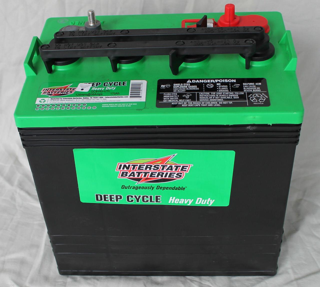 8 volt golf cart batteries