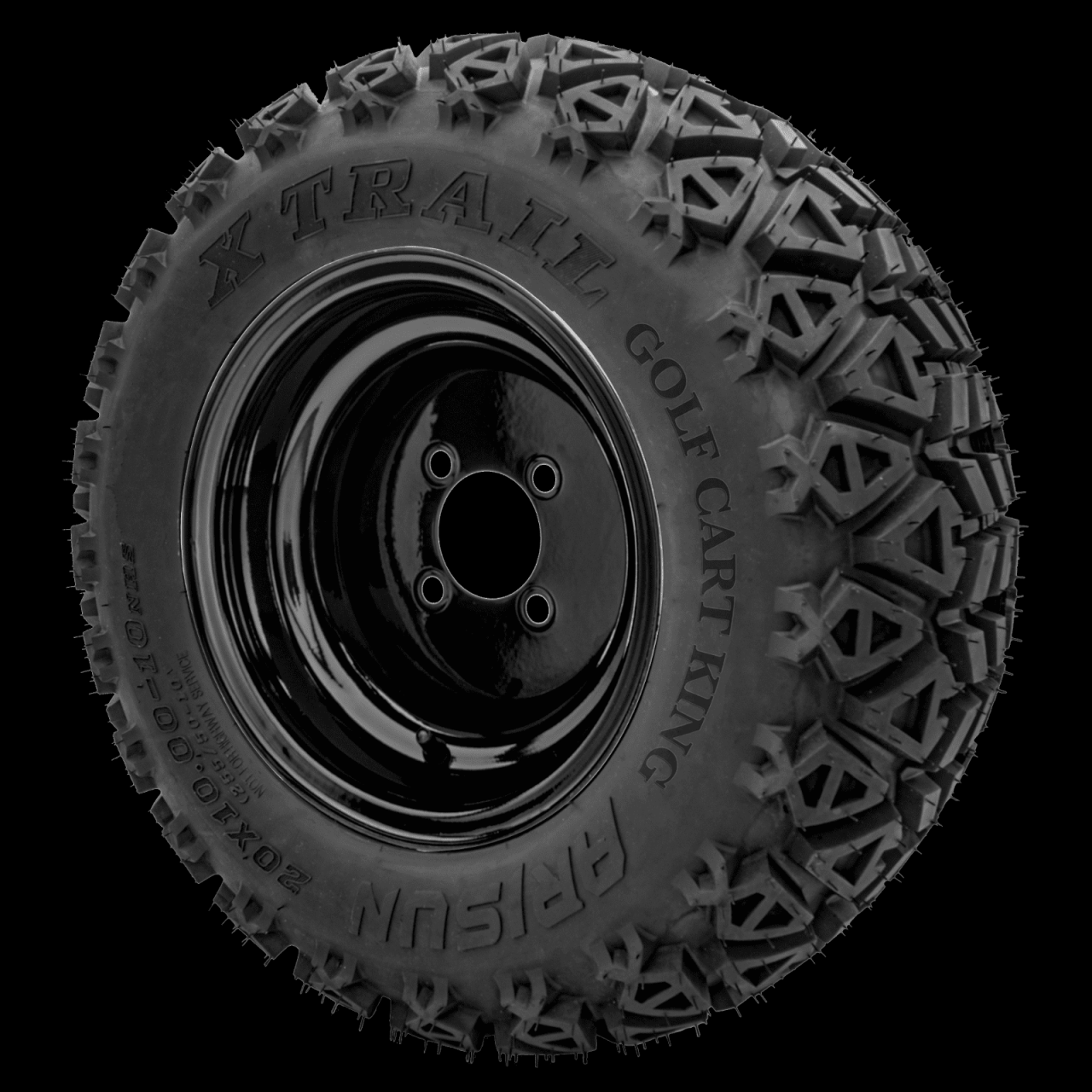 Golf cart rims tires