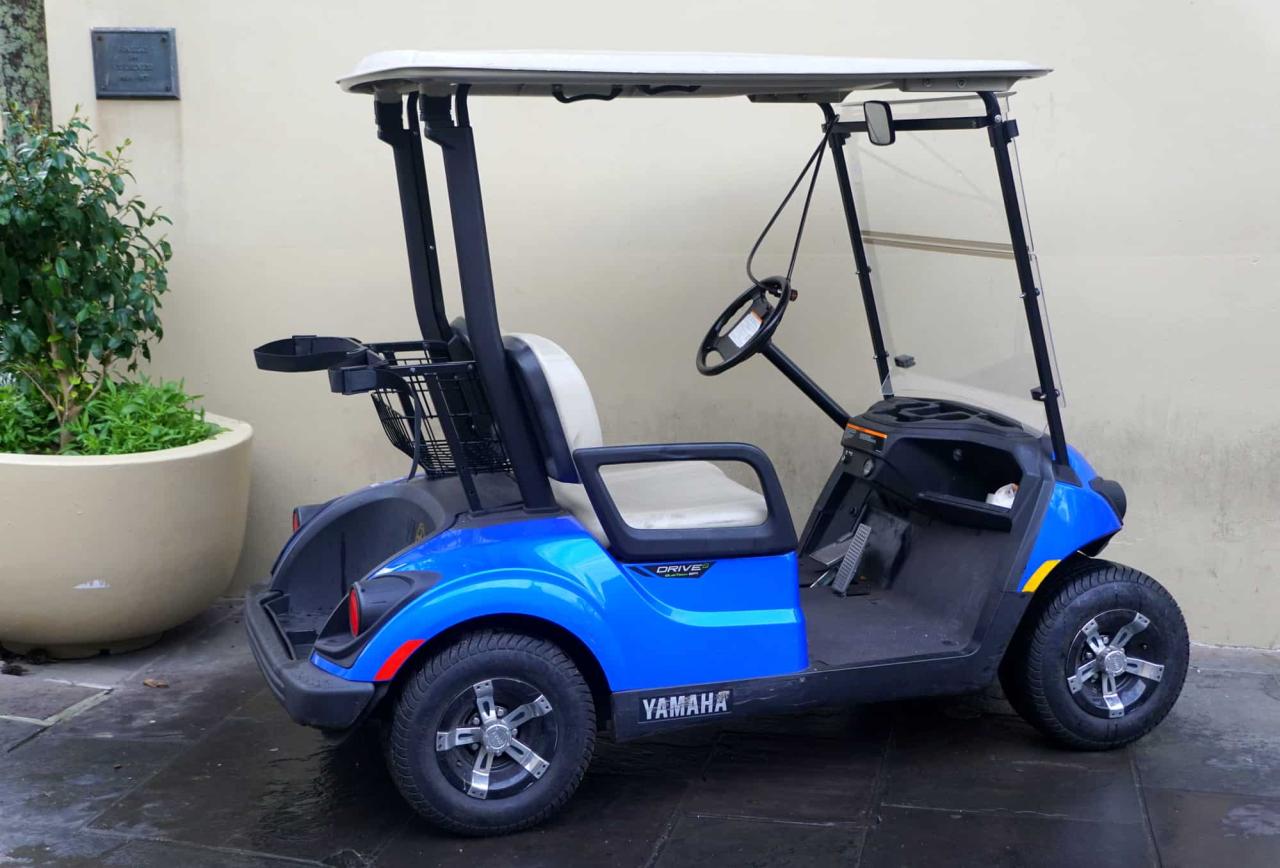 Yamaha golf cart models by year