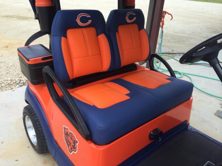 Golf cart seats