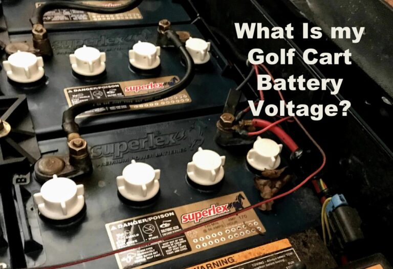 Club car golf cart batteries