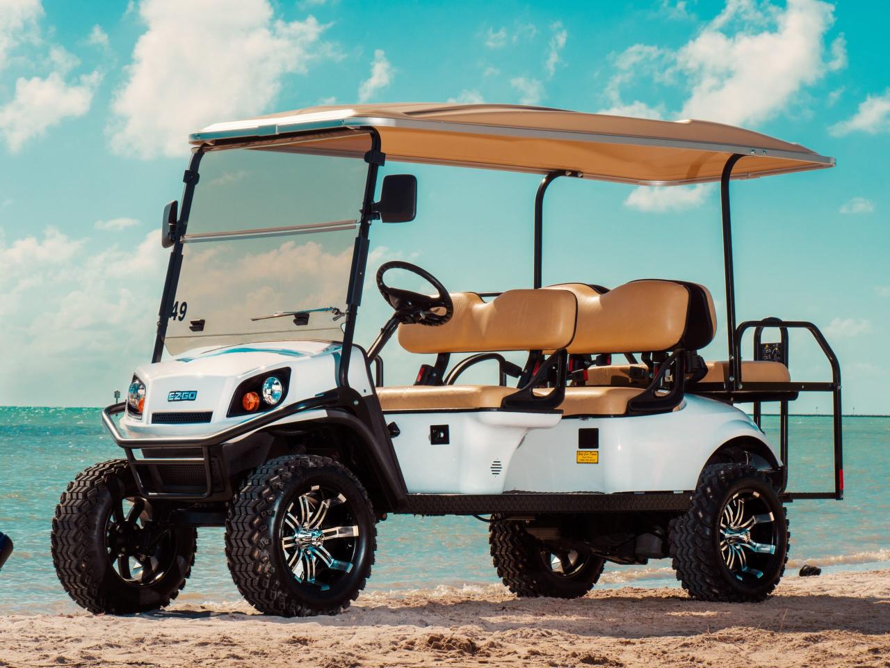 Evolution golf carts 6 seater