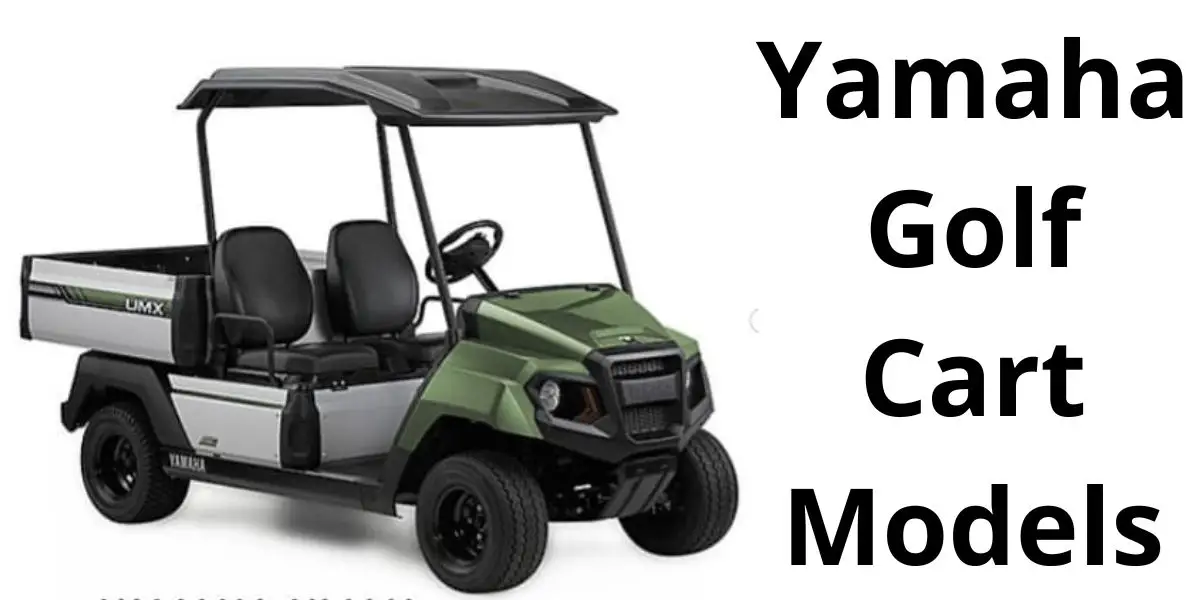 Yamaha golf cart models by year