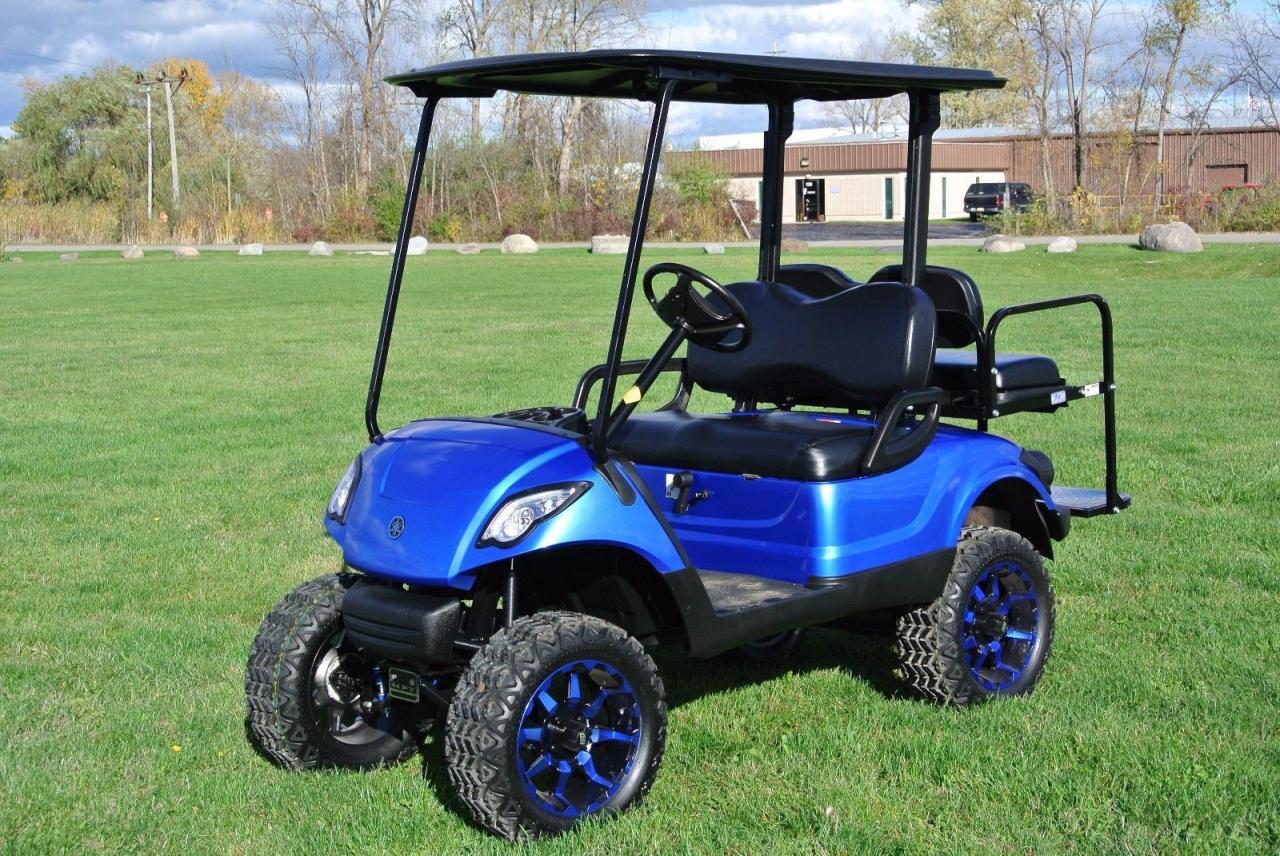 Yamaha yamalube golf cart