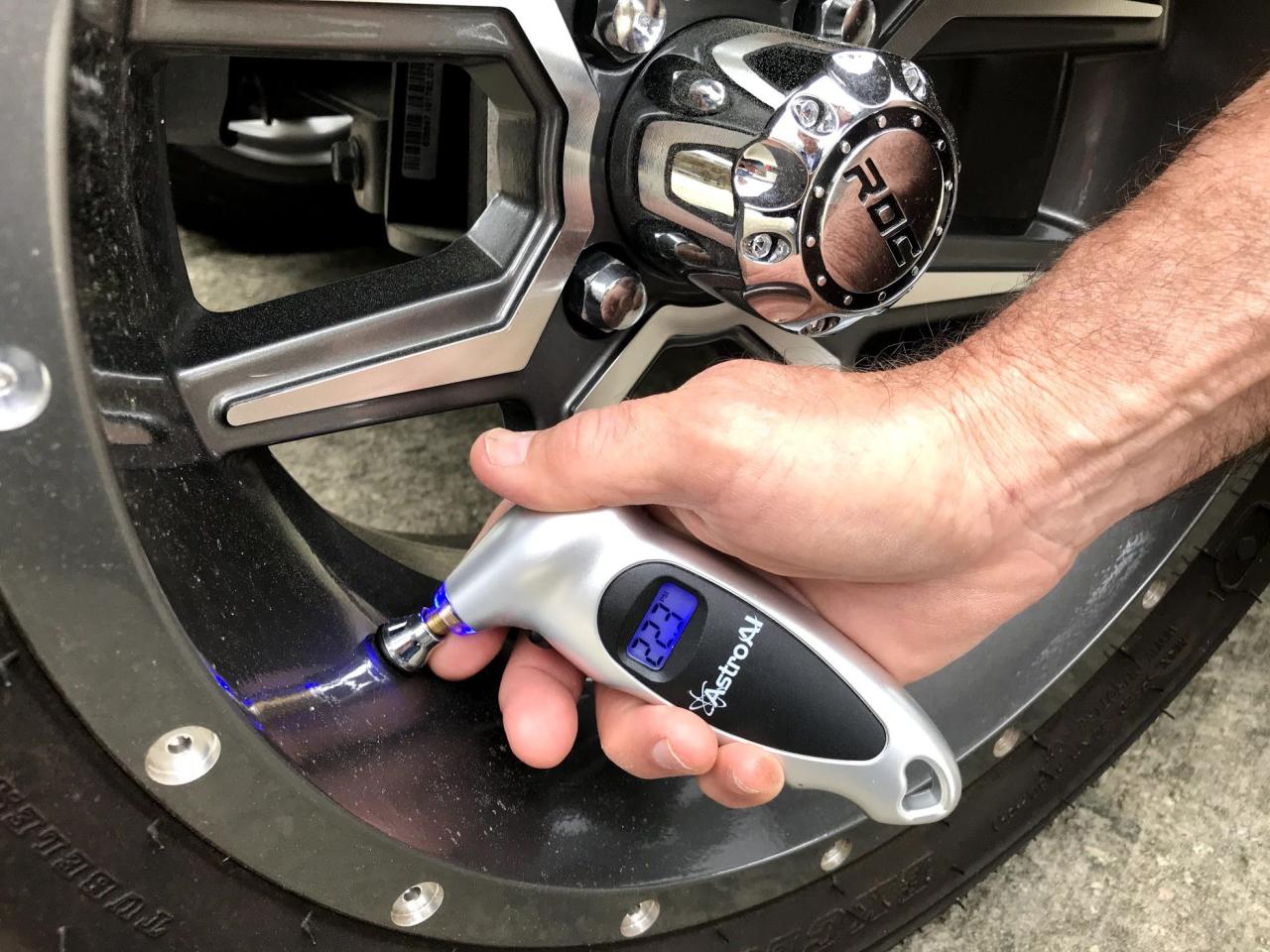 Golf cart tire pressure