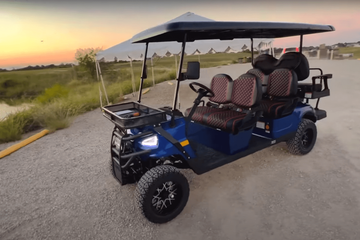 Kandi electric golf carts