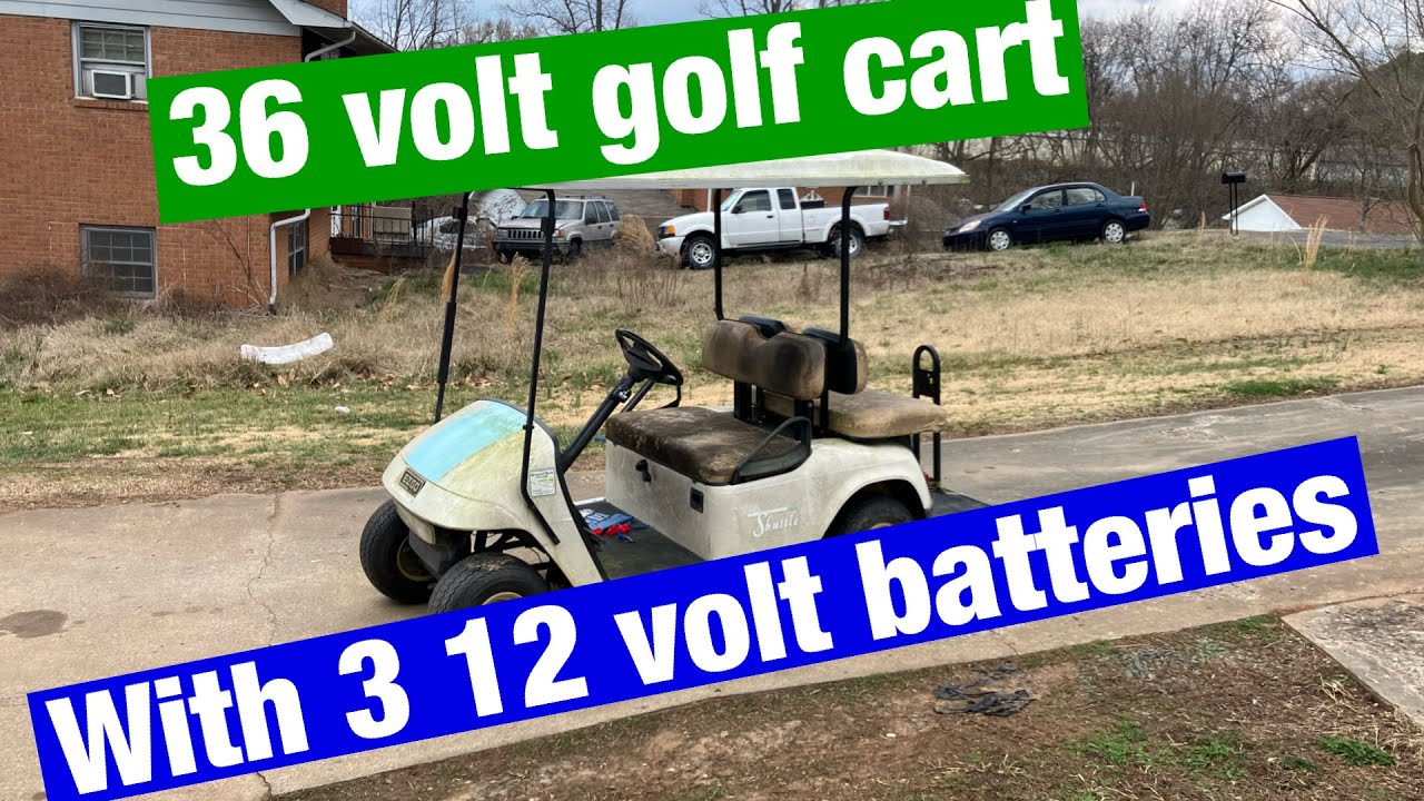 Golf cart batteries volt electric carts battery used use maintenance charging cycle deep makes if last etc water proper