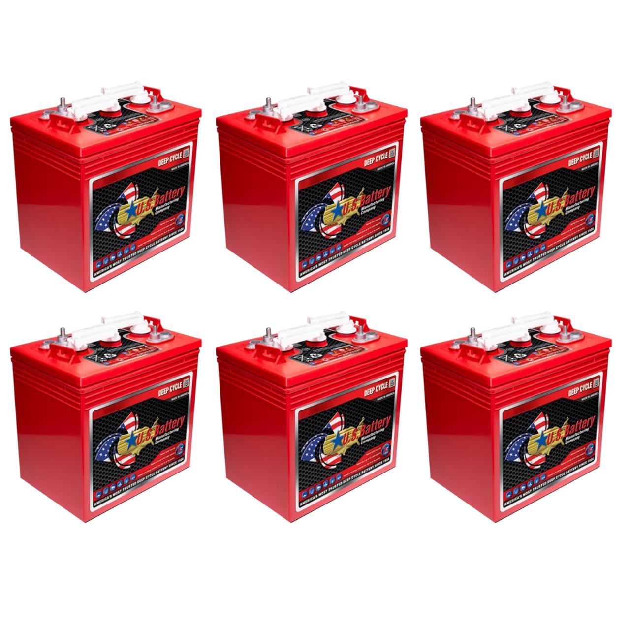 6 volt golf cart batteries