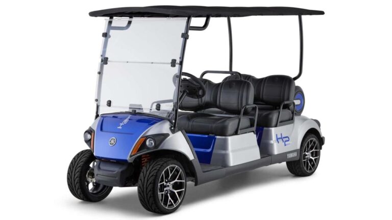 Yamaha yamalube golf cart